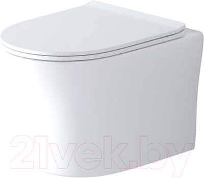 Унитаз подвесной Grossman GR-4475S (с сиденьем) - фото