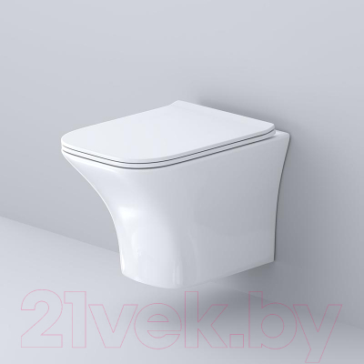 Унитаз подвесной Grossman GR-4476S (с сиденьем)