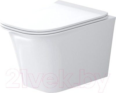 Унитаз подвесной Grossman GR-4463S (с сиденьем) - фото