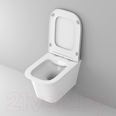 Унитаз подвесной Grossman GR-4463S (с сиденьем)