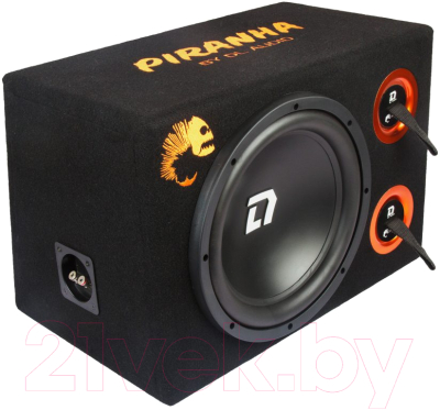 Корпусной пассивный сабвуфер DL Audio Piranha 12 Double Port