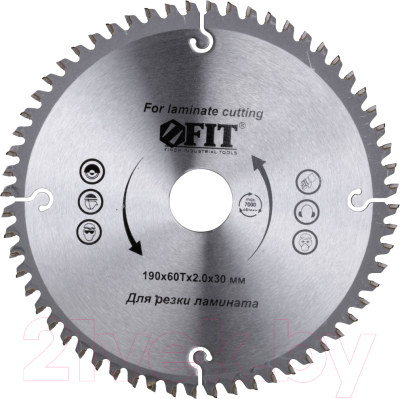 Пильный диск FIT Для циркулярных пил по ламинату / 37777 - фото