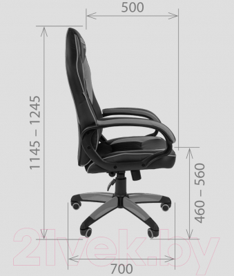 Кресло геймерское Chairman Game 16