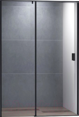 Душевая дверь Cezares URBAN-B-12-130-C-NERO - фото