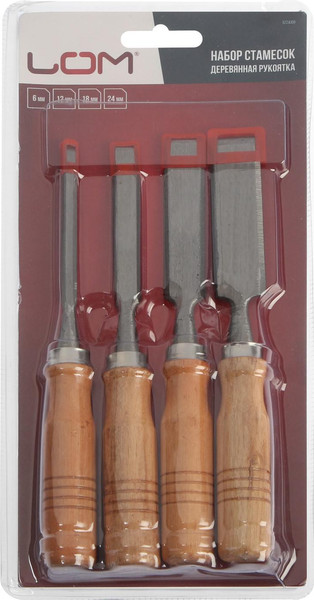Набор стамесок LOM 5224309