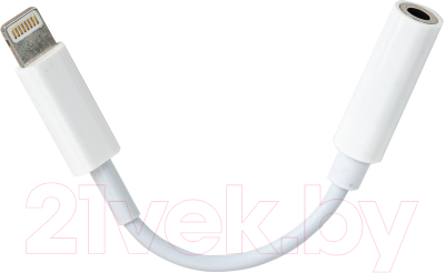 Кабель/переходник Sonnen iPhone Lightning на Aux Mini Jack 3.5мм / 513565 - фото