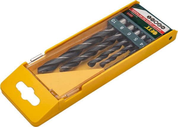 Набор сверл FIT HSS Черненые / 33852