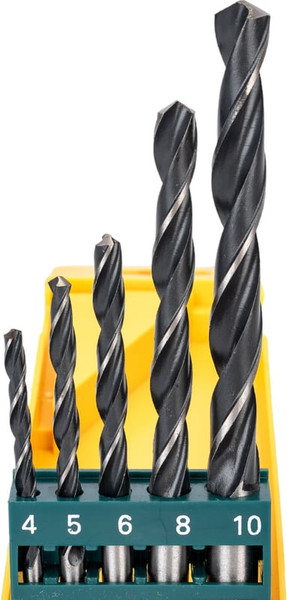 Набор сверл FIT HSS Черненые / 33852