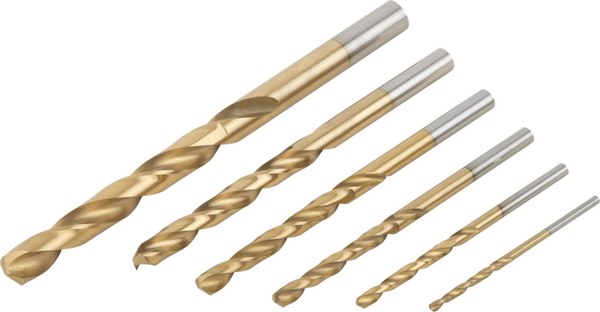 Набор сверл FIT HSS Титановое покрытие / 34213 - фото