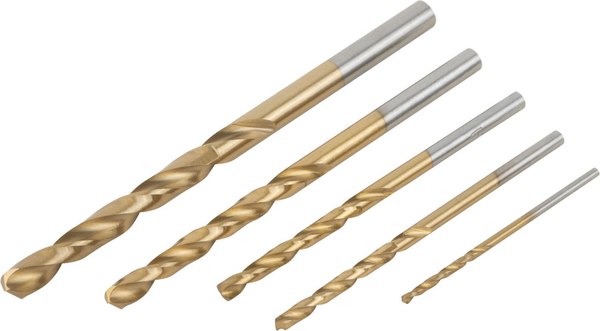 Набор сверл FIT HSS Титановое покрытие / 34211 - фото
