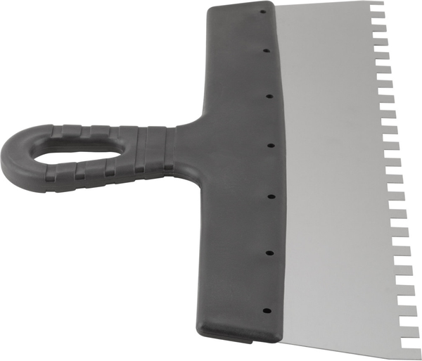 Шпатель Курс Фасадный нержавеющий зубчатый 350мм / 06614