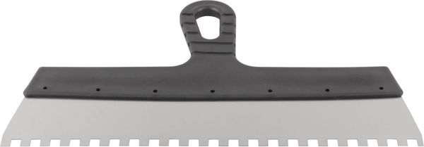 Шпатель Курс Фасадный нержавеющий зубчатый 350мм / 06614