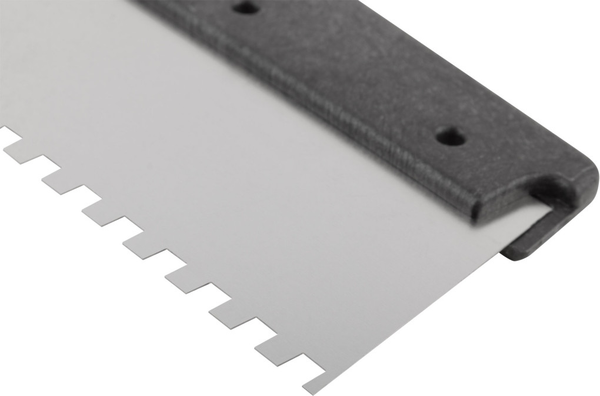 Шпатель Курс Фасадный нержавеющий зубчатый 250мм / 06607