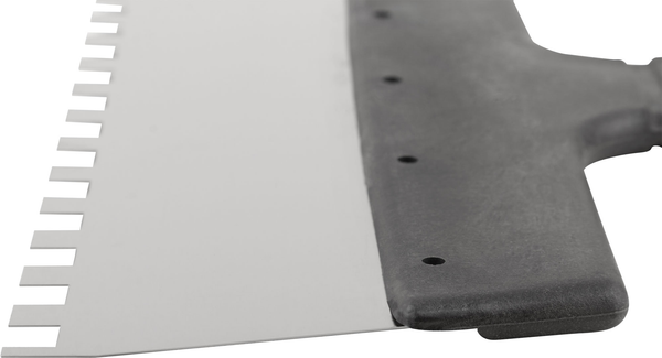 Шпатель Курс Фасадный нержавеющий зубчатый 250мм / 06608