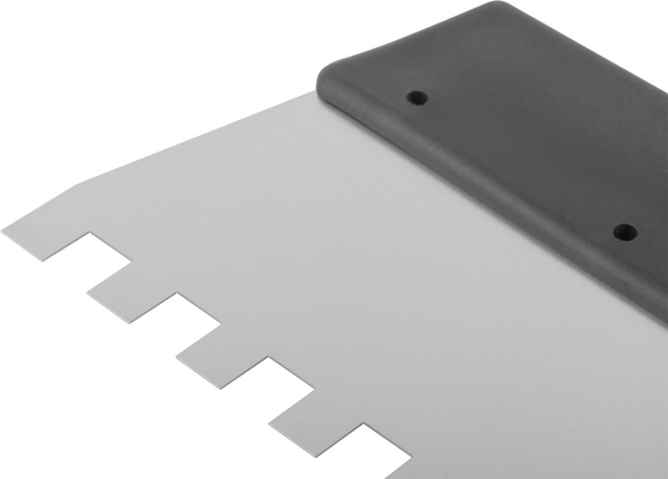 Шпатель Курс Фасадный нержавеющий зубчатый 350мм / 06615