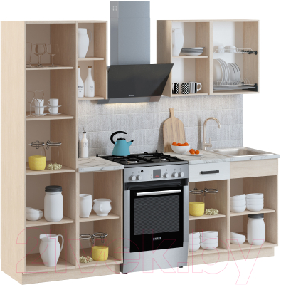 Кухонный гарнитур Genesis Мебель Алиса Loft 1750