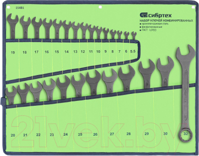 Набор ключей СибрТех 15481 - фото