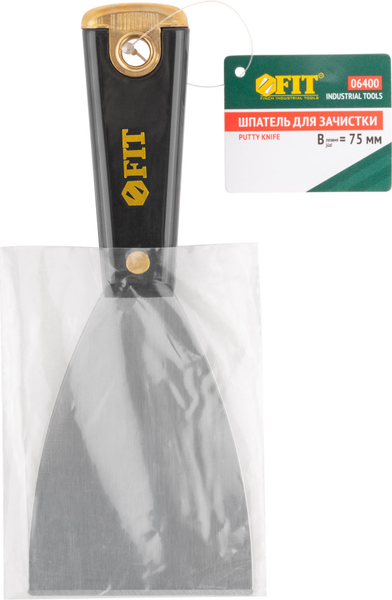 Шпатель FIT Профи 75мм / 06400