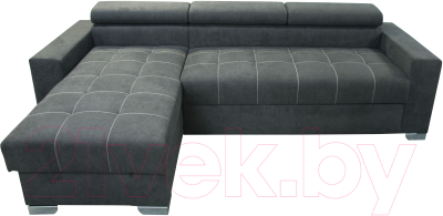 Диван угловой Mio Tesoro Hemmet 4УСПЗм (Evento Carbon Black)