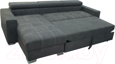 Диван угловой Mio Tesoro Hemmet 4УСПЗм (Evento Carbon Black)