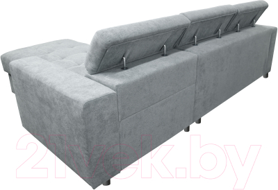 Диван угловой Mio Tesoro Hemmet 4УСПЗм (Santos Light Grey)