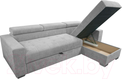 Диван угловой Mio Tesoro Hemmet 4УСПЗм (Santos Light Grey)