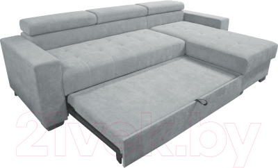 Диван угловой Mio Tesoro Hemmet 4УСПЗм (Santos Light Grey)