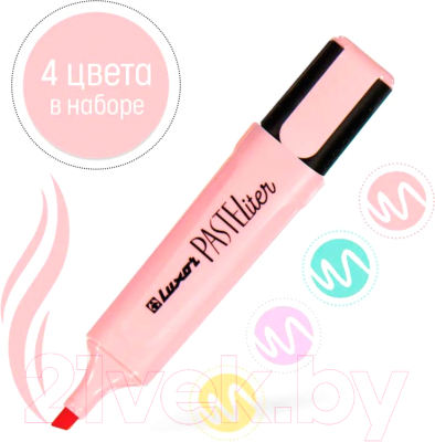 Набор маркеров Luxor Pasteliter / 4020P/4BC