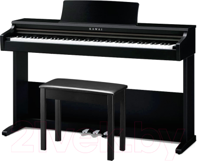 Цифровое фортепиано Kawai KDP75 Embossed Black - фото