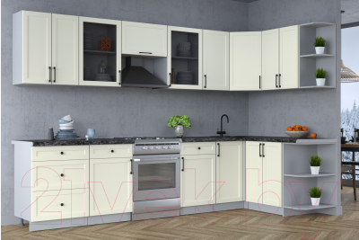 Готовая кухня Интерлиния Тренд 1.5x3.2 правая