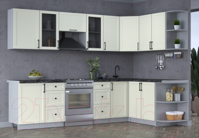 Готовая кухня Интерлиния Тренд 1.7x2.9 правая