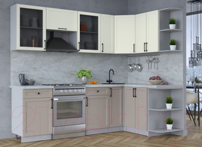 Готовая кухня Интерлиния Тренд 1.5x2.5 правая