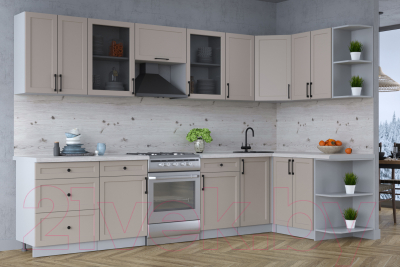 Готовая кухня Интерлиния Тренд 1.5x3.2 правая