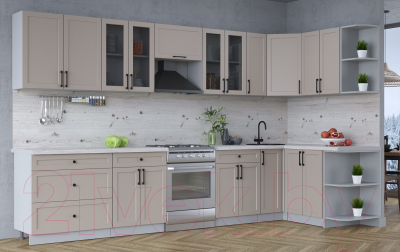 Готовая кухня Интерлиния Тренд 1.5x3.5 правая