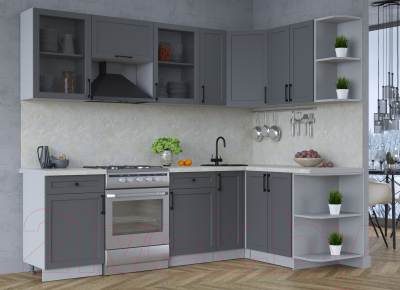 Готовая кухня Интерлиния Тренд 1.5x2.5 правая