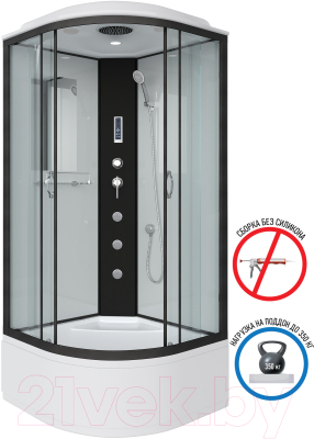 Душевая кабина Niagara NG-6707-14F 80x80