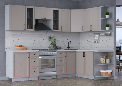 Готовая кухня Интерлиния Тренд 1.7x2.7 правая