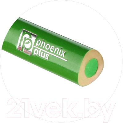 Набор цветных карандашей Феникс+ Зайка-Космонавт / 58586