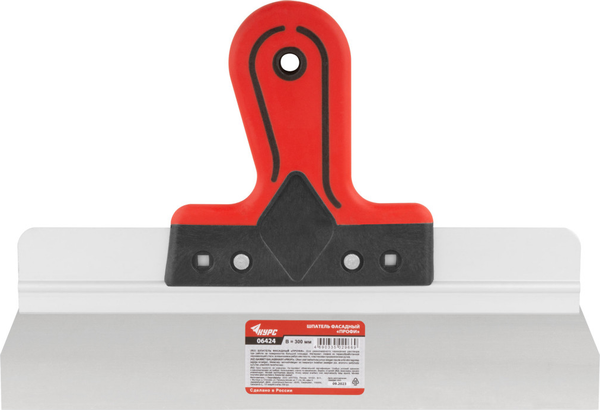 Шпатель Курс Профи фасадный нержавеющий 300мм / 06424