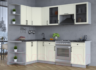 Готовая кухня Интерлиния Тренд 1.5x2.5 левая