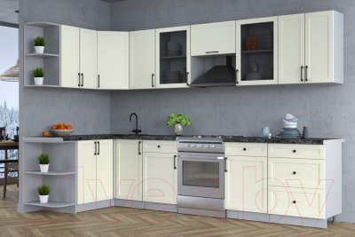 Готовая кухня Интерлиния Тренд 1.5x3.2 левая