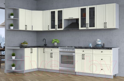 Готовая кухня Интерлиния Тренд 1.5x3.3 левая