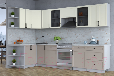 Готовая кухня Интерлиния Тренд 1.5x3.2 левая