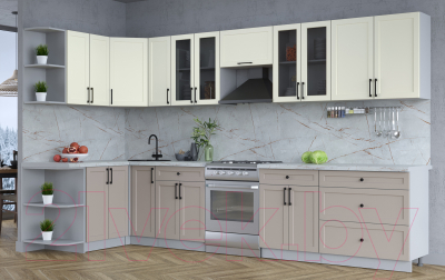 Готовая кухня Интерлиния Тренд 1.5x3.5 левая