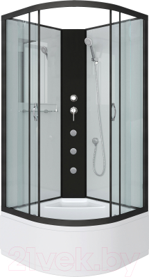 Душевая кабина Niagara NG-6708-14BKG 90x90x215 - фото