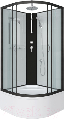 Душевая кабина Niagara NG-6708-14BKT 90x90x210 - фото