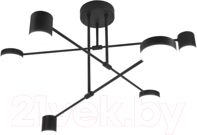 Потолочный светильник Mirastyle Диод XL-21015/3+3 BK - фото