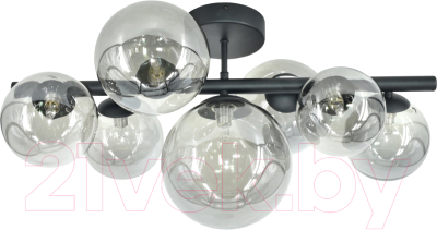 Потолочный светильник Mirastyle XL-20991/7 BK+LSG - фото