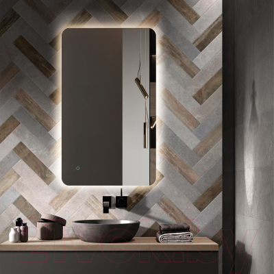 Зеркало Алмаз-Люкс Hanoi 10060s-4 (с подсветкой, с сенсорной кнопкой)