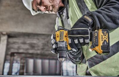 Профессиональная дрель-шуруповерт DeWalt DCD800P2